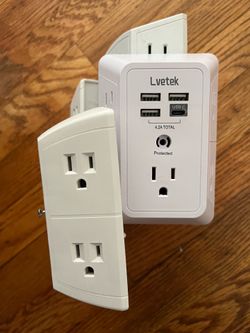 6 Sided Wall sockets Outlets USB