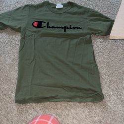 Green Champion T Shirt 