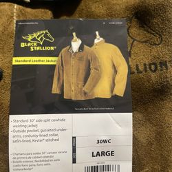 Black Stallion Leather Jacket 