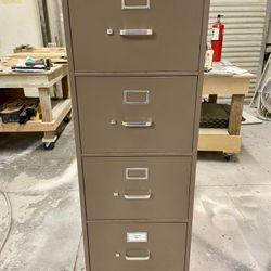 HON Commercial 4-Drawer Vertical Metal Filing Cabinet – Heavy Duty.