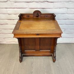 Antique Eastlake Davenport Writing Desk