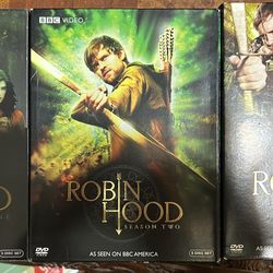 BBC’s Robin Hood  Full Series DVD Set 