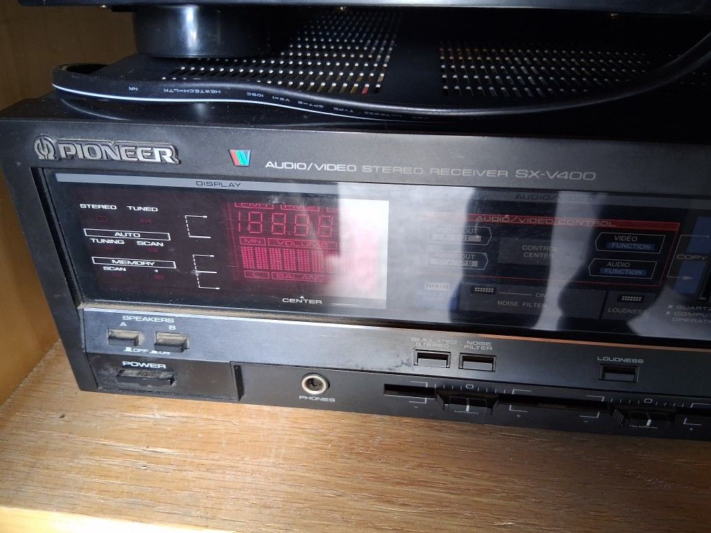 Vintage pioneer receiver