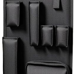 Hanging Locker Organizer 52.7 x 11.8 inch with Mirror