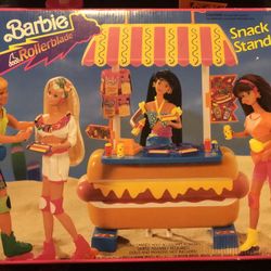 Barbie hotdog stand