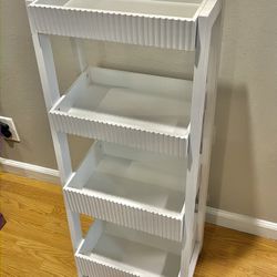 White Shelving Unit 