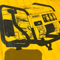 Dewalt Generator. 4000 Watts Model DXGNR4000