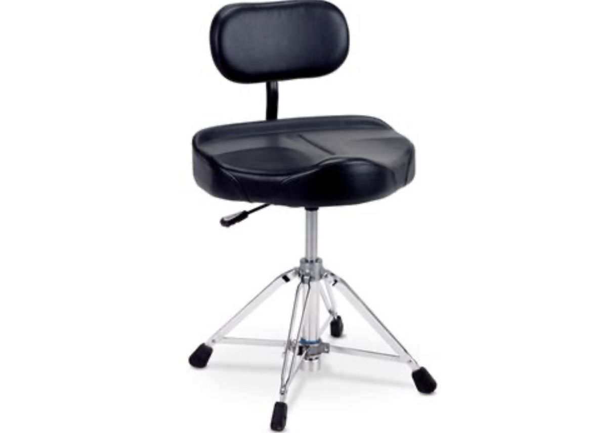 DW Airlift Tractor Style Drum Throne w Backrest