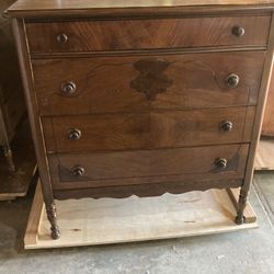 Solid Wood Antique Dresser