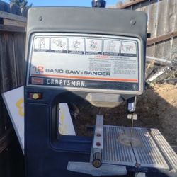 Craftsman Band saw Beltsander