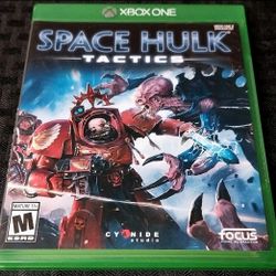 Space Hulk Tactics Warhammer XBOX ONE Game Warhammer 2018 CLEAN Disc