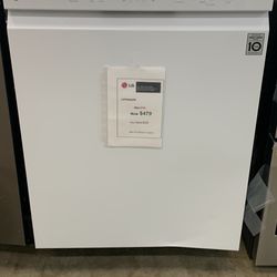 LG White Dishwasher 