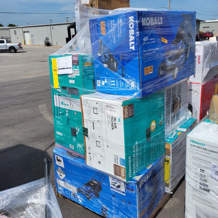 Fresh L@wes Returns Pallets Are Here Lots Of AC units & Outdoor Equipment. Starting Price $99 &🆙