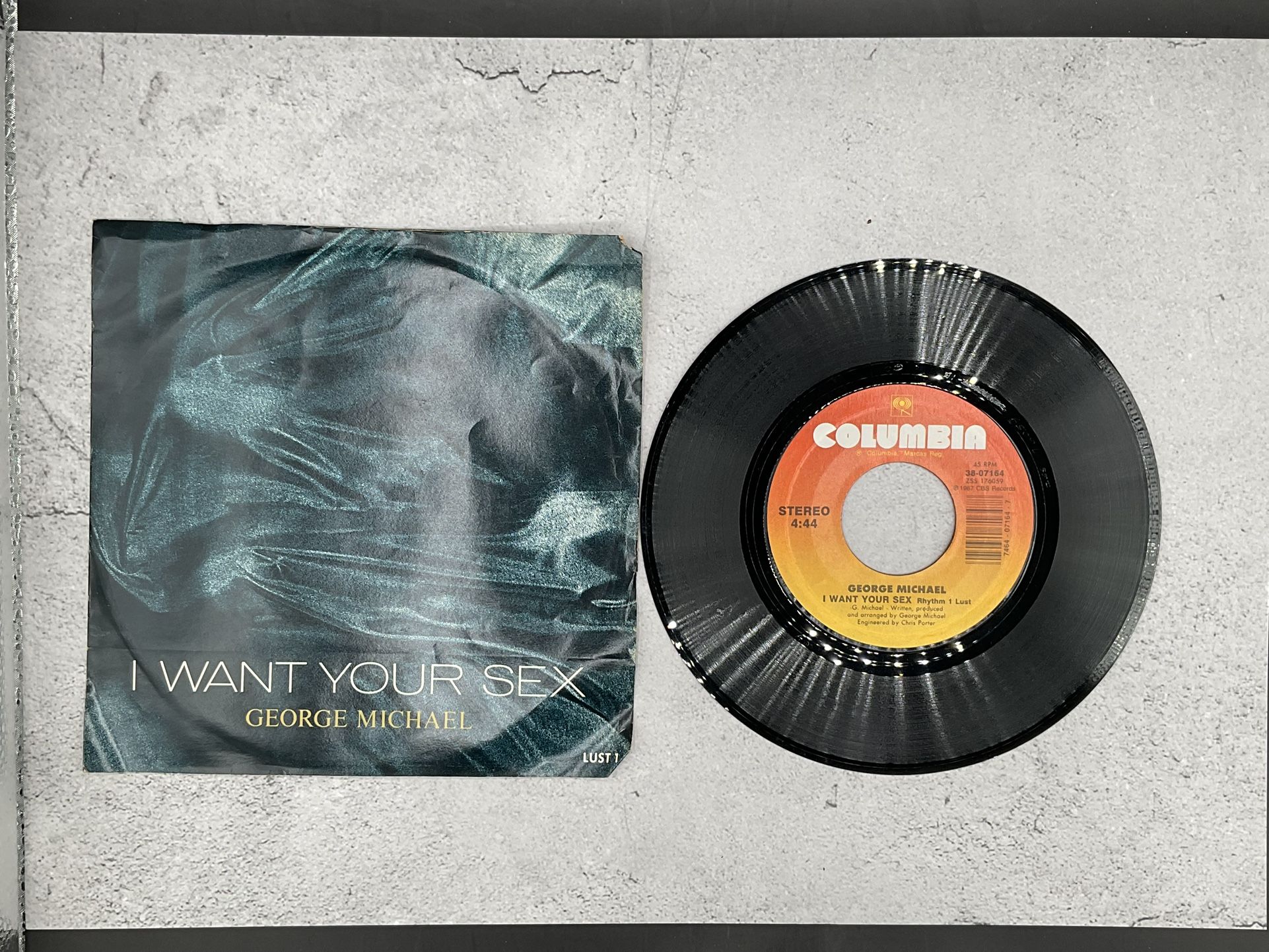 George Michael “I Want Your Sex” 45 Vinyl Record