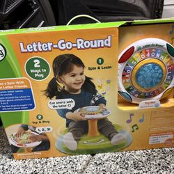 Leap Frog Toy - Letter Go Round 