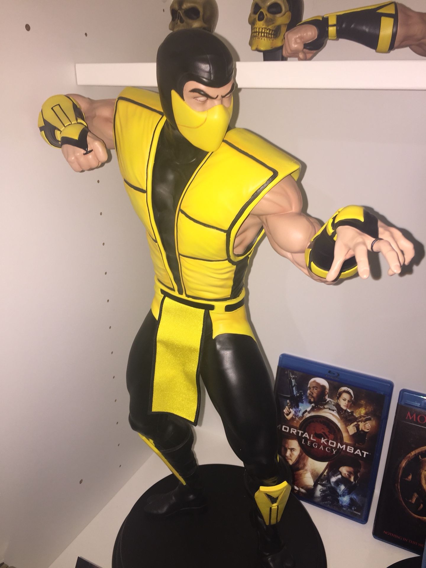 Pop Culture Shock Mortal Kombat Scorpion Statue