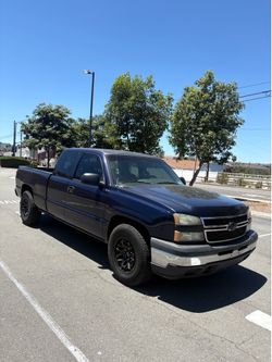 Silverado  2006 Chevy Silverado ext cab