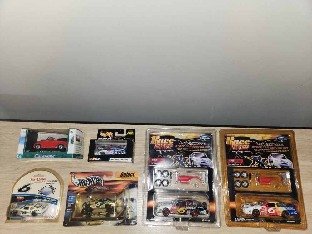 Misc Lot Of Toy Cars Still In Original Packaging (6 Total)