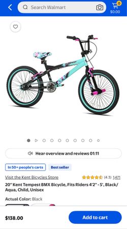 20” Kent BMX bike