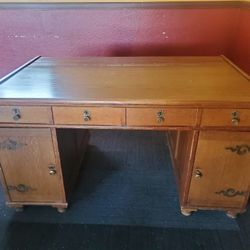 Desk Solid Oak 