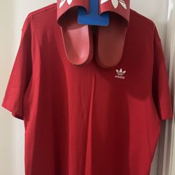 Men’s ADIDAS TREFOIL (shirt M/shoes 8)