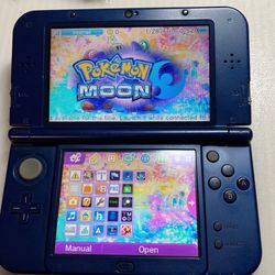 New Nintendo 3DS XL Blue In Good Condition Mod With 128gb SD Card.
