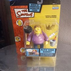 Playmates The Simpsons (Plow king Barney)