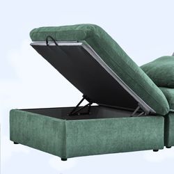 Brand New Washable Cloud Storage Ottoman