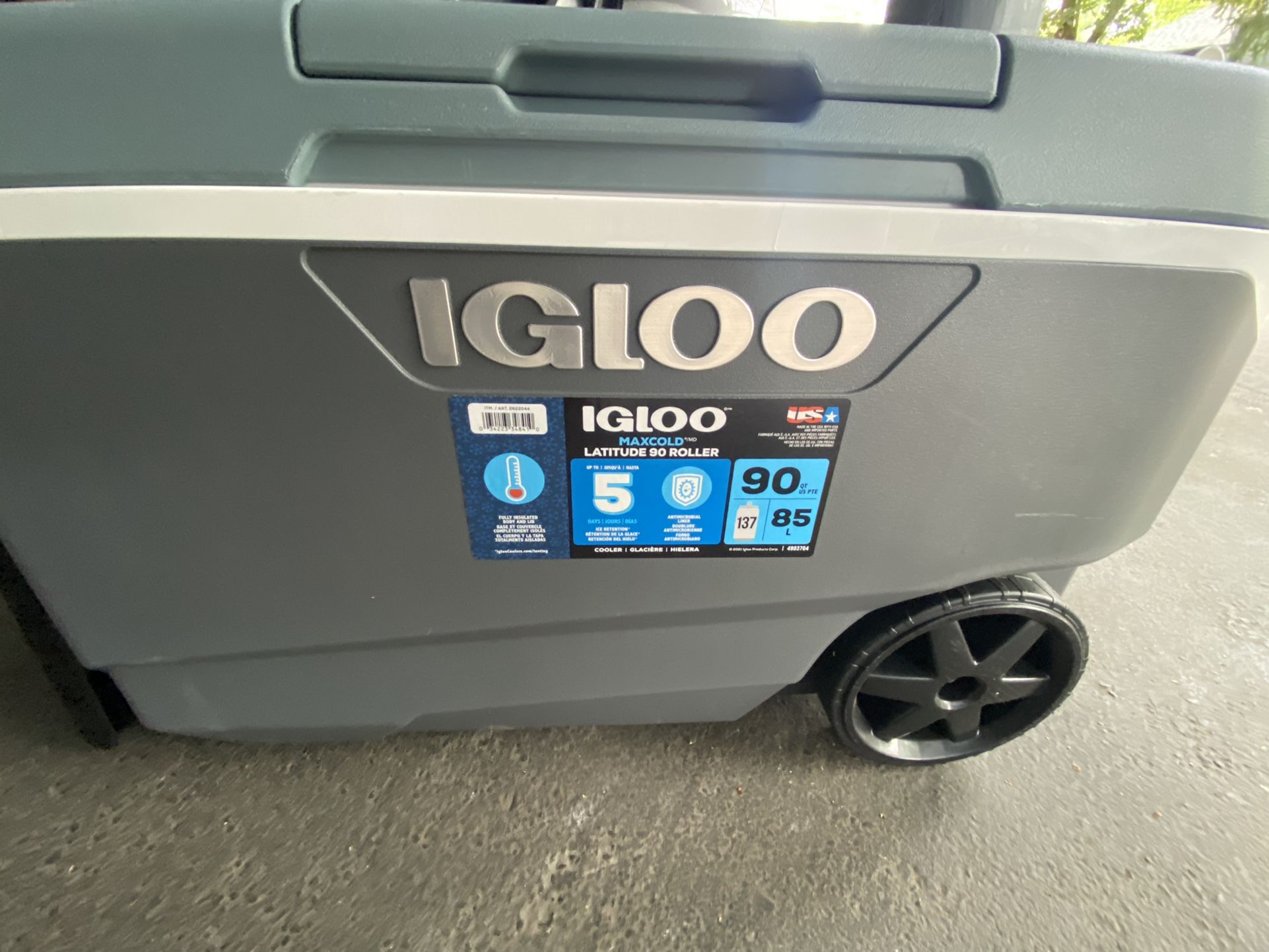 New Igloo Cooler