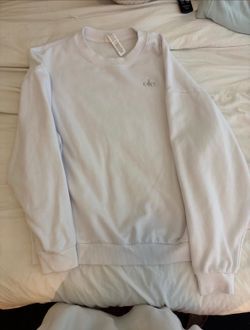 White Alo Sweater Mens Large
