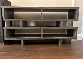 Gray TV Stand