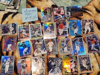 23 Card MLB Topps Chrome & 75th Anniversary Lot