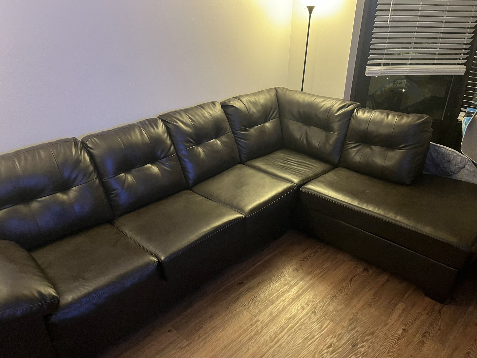 Brown Sectional Sofa