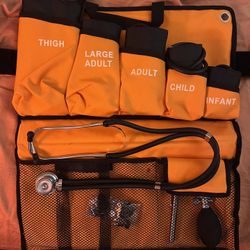 Blood pressure Cuff Set W/ Stethoscope 
