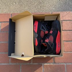 JORDAN 4 RED THUNDER SZ 11 REPLACEMENT BOX