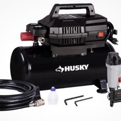 4 Gallon 175 PSI Electric Hot Dog Air Compressor Combo Kit