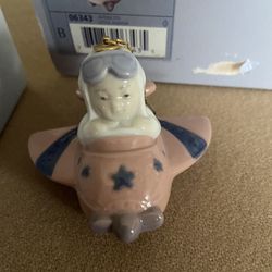 Lladro Little Aviator Ornament