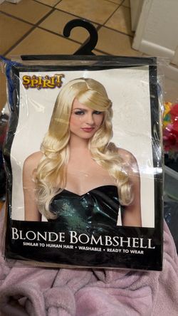 Blonde wig