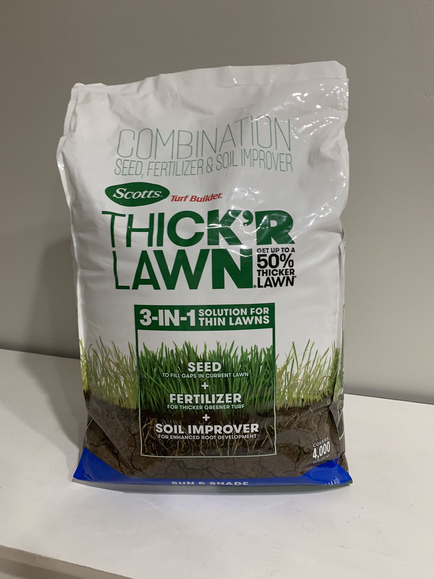 Seed, fertilizer & soil improver