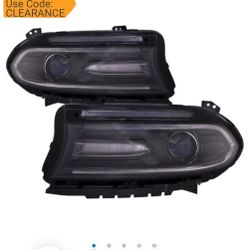1773 - Partzer Headlight  for 2015-2022 Dodge Charger