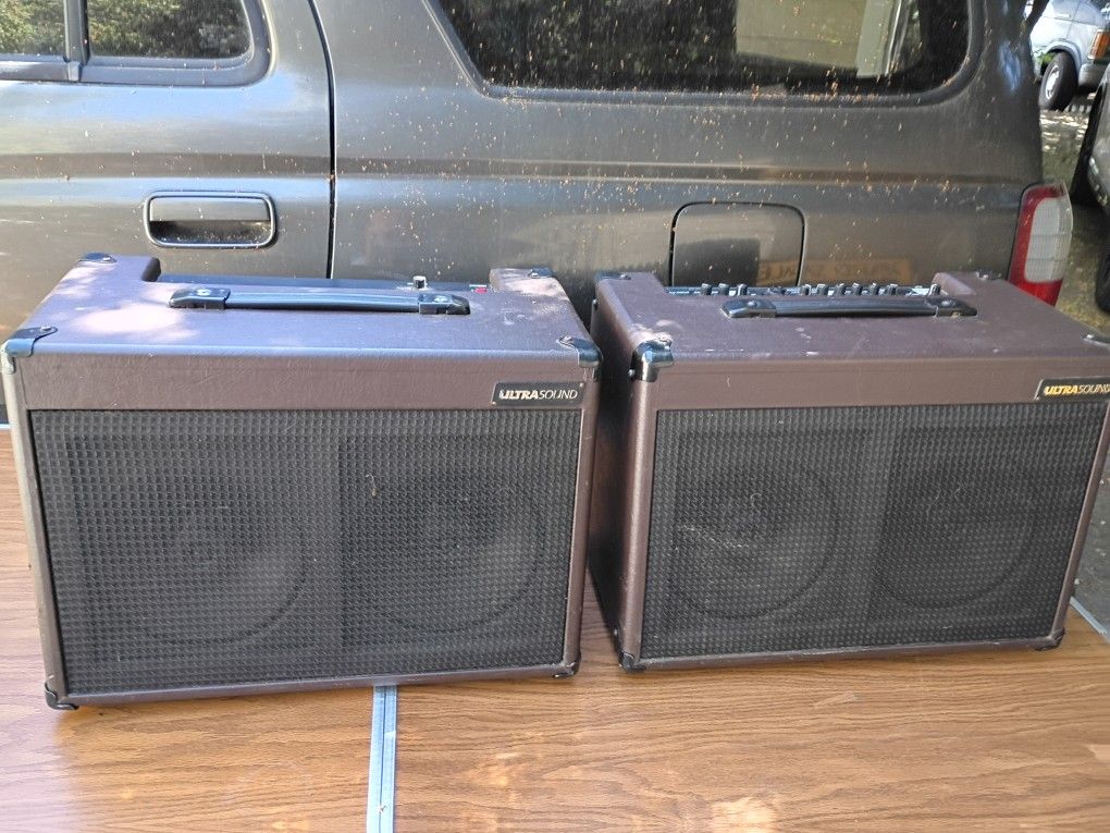 Ultrasound Stereo Guitar Amplifier Set