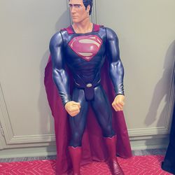 Superman Figure JAKKS Pacific Big-Figs 31” DC Comics Man of Steel Giant Toy