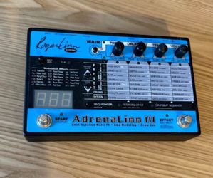 Roger Linn Design AdrenaLinn III guitar effects processor.