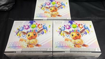 Pokemon Scarlet & Violet  Prismatic Evolutions Elite Trainer Box ETB