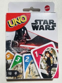 Star Wars UNO Card Game – Mattel Edition, New & Sealed