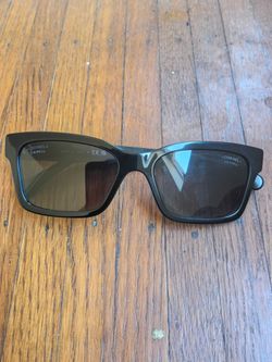 Chanel black sunglasses