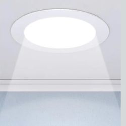 LAMPARA LED EMPOTRABLE 4-PACK/ROUND LED  RECESSED  PANEL 4-PACK
