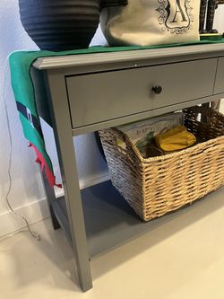 Grey Entry Table