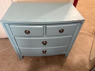 4 drawer wood furniture $25