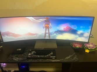 HP E45c G5 44.5" DQHD Ultrawide Curved Monitor 165Hz - Barely Used